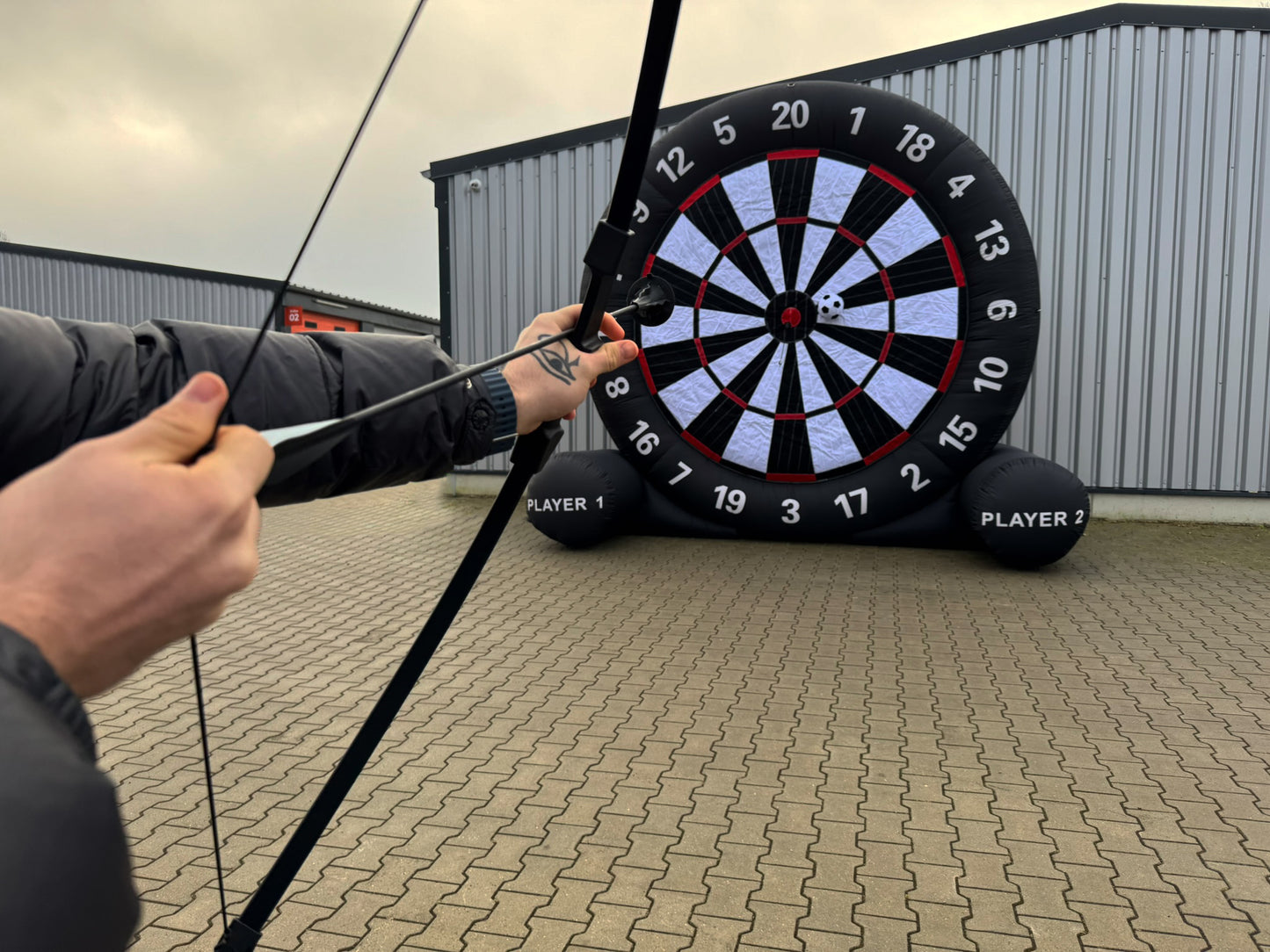 Aufblasbare Dartscheibe │ Fußballdart mieten Sottrum, Bremerhaven