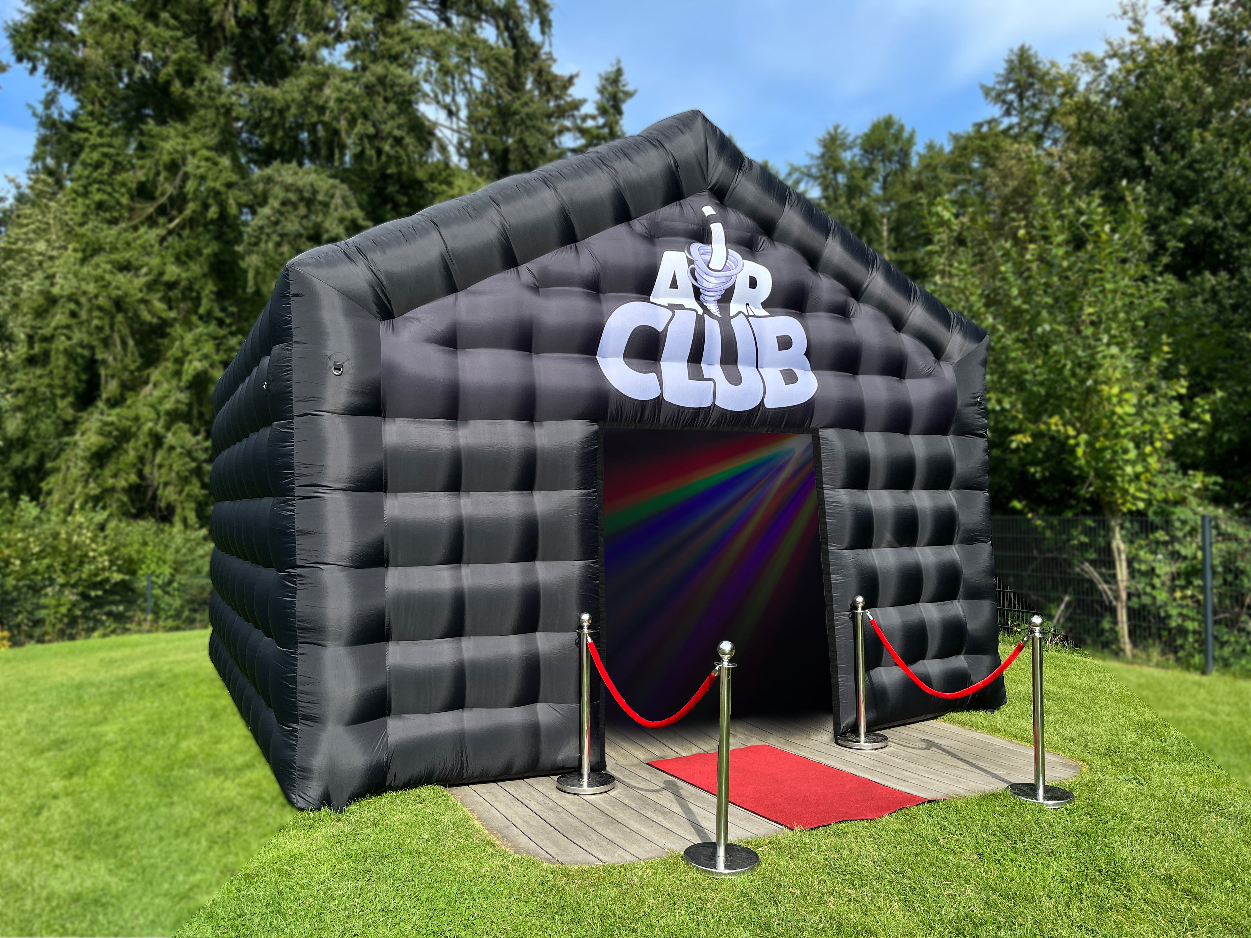 AIRCLUB - Aufblasbarer Club - 5x5m – AIRCLUB